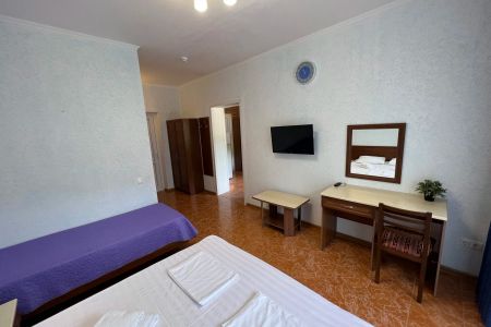 Семейный 5-местный 2-комнатный (с балконом)