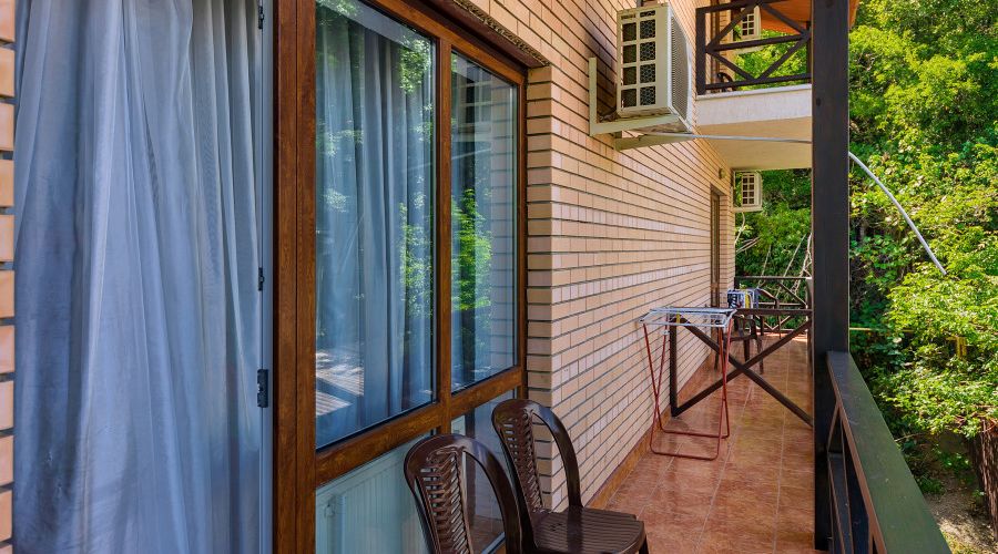 Семейный Двухкомнатный семейный номер с балконом